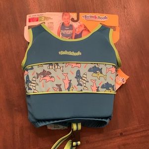 New 2 piece swim trainer small medium 20-33 lbs 20 inch chest level 2 swimschool